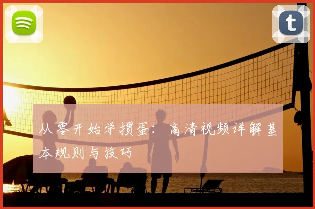 从零开始学掼蛋:高清视频详解基本规则与技巧